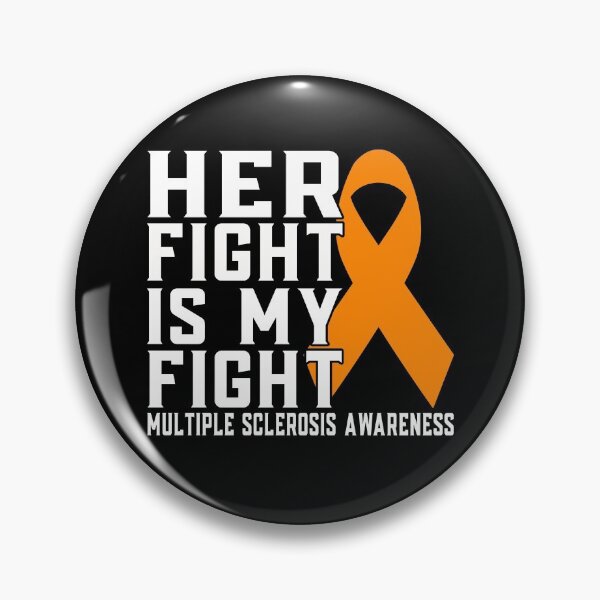 Item preview, Her Fight is My Fight Multiple Sclerosis MS Awareness T-shirt  designed and sold by KGN  CREATIVITY.