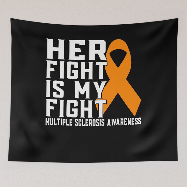 Item preview, Her Fight is My Fight Multiple Sclerosis MS Awareness T-shirt  designed and sold by KGN  CREATIVITY.