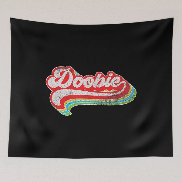 Item preview, Doobie Retro Distressed Design Hipster Design designed and sold by Aturtopue721.