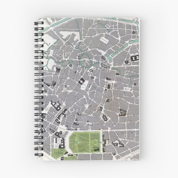 Item preview, Plan of Brussels - 1837 designed and sold by paulrommer.