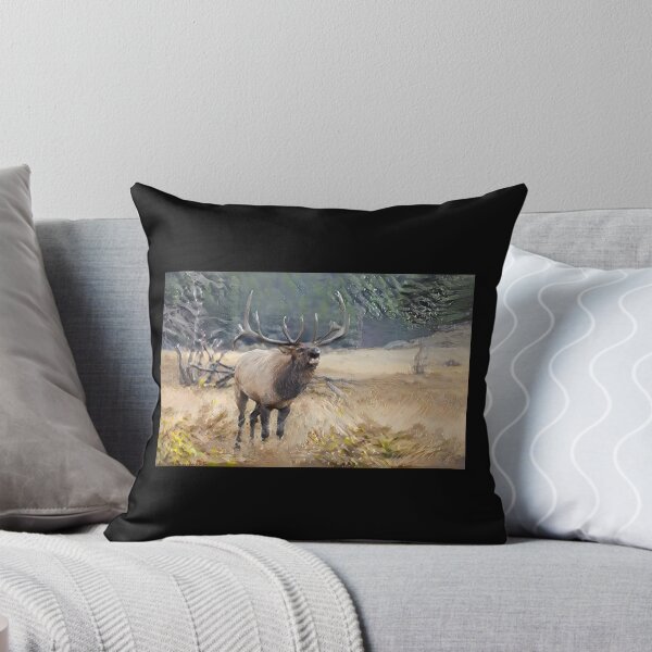 Item preview, Bull Elk "King of the Mountain"  designed and sold by AverageJoeArt14.