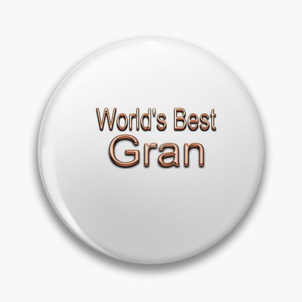 Item preview, World's Best Gran 3D Text Marble Background Grandmother designed and sold by lorrinani.