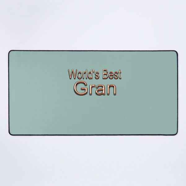 Item preview, World's Best Gran 3D Text Marble Background Grandmother designed and sold by lorrinani.