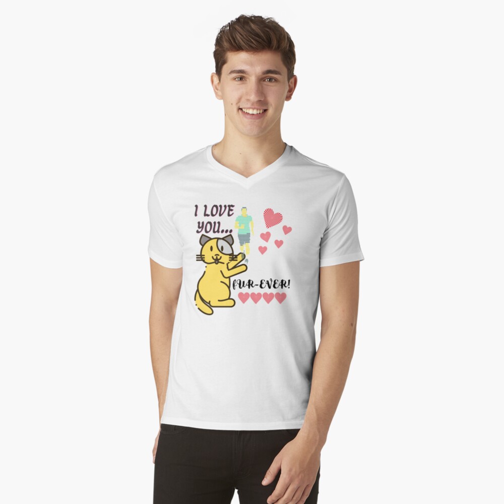 Item preview, V-Neck T-Shirt designed and sold by ArtsyWhiskers.