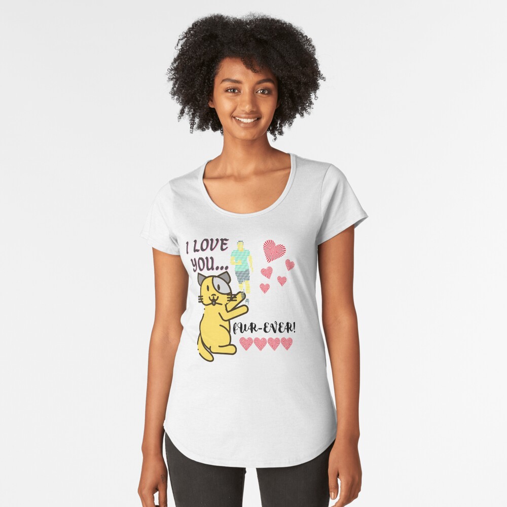 Item preview, Premium Scoop T-Shirt designed and sold by ArtsyWhiskers.