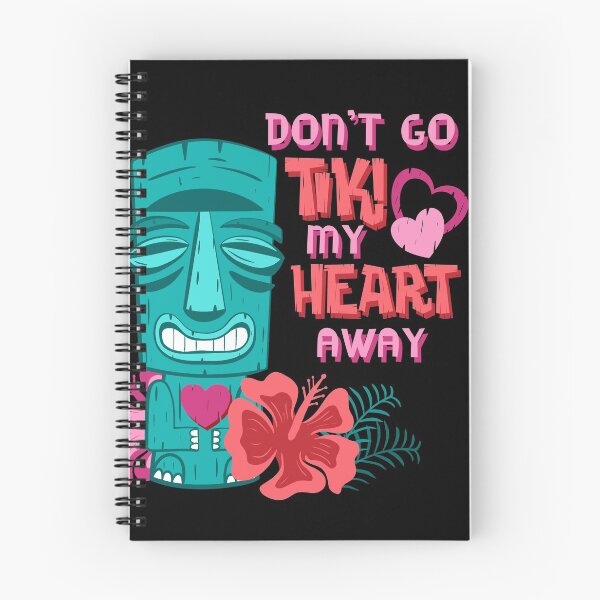 Item preview, Don’t Go Tiki My Heart Away Funny Valentine Tropical Pun designed and sold by ksrogersdesigns.