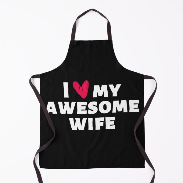 Aperçu de l'œuvre J'aime ma femme géniale créée et vendue par artmadeinheaven.