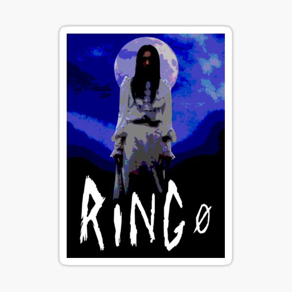 The Ring TV 2.9\u201d x 1.9\u201d Vinyl Sticker Samara Morgan Horror Scary Thriller Movie Demon Demonic Satanic Creepy Girl