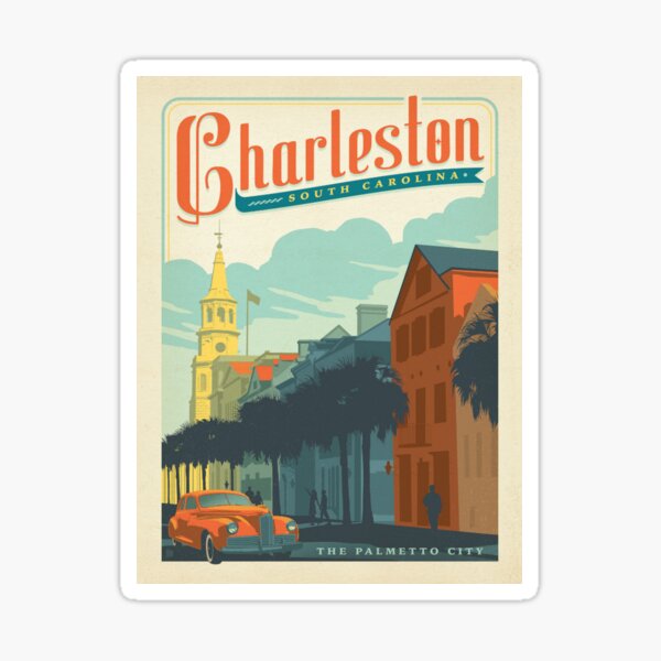 Item preview, Charleston The Palmetto City  designed and sold by BabyBookDragon.