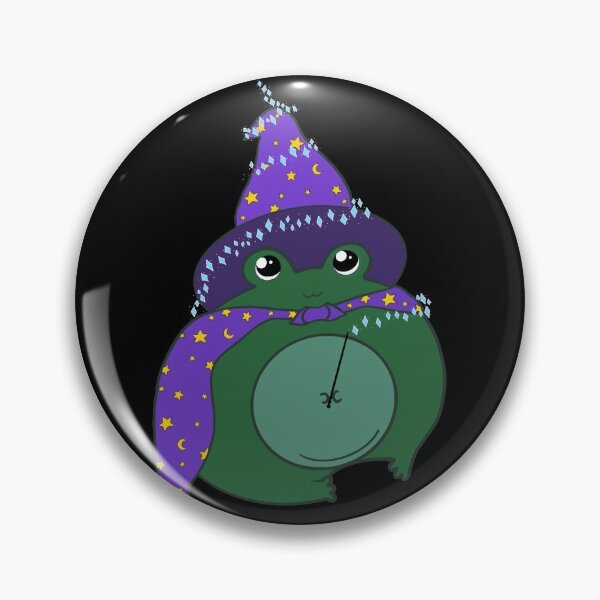 Item preview, Magical Frog Wizard  designed and sold by ghost-cookies.