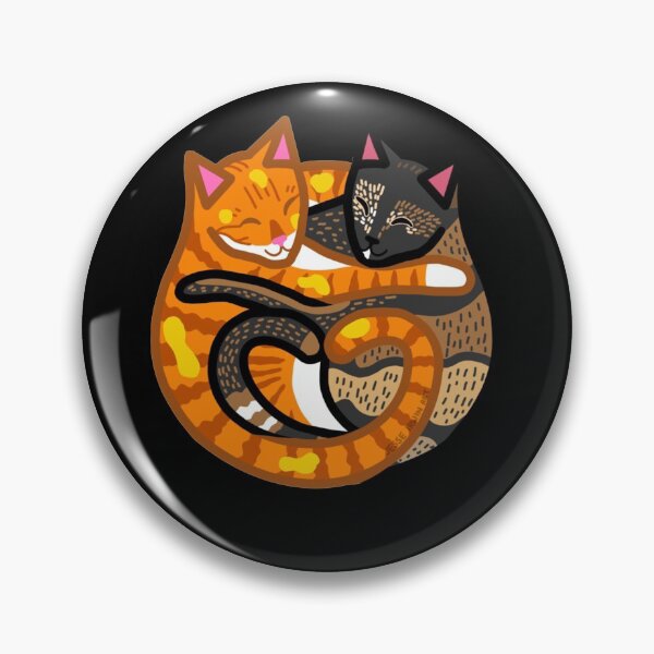 Item preview, Jorts and Jean Cuddling Cats - Buttered Classic designed and sold by tabathaclark.