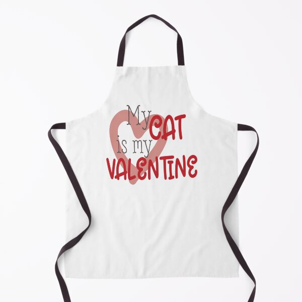 Item preview, My Cat Is My Valentine-gift for cat lovers designed and sold by BRtisticDesigns.