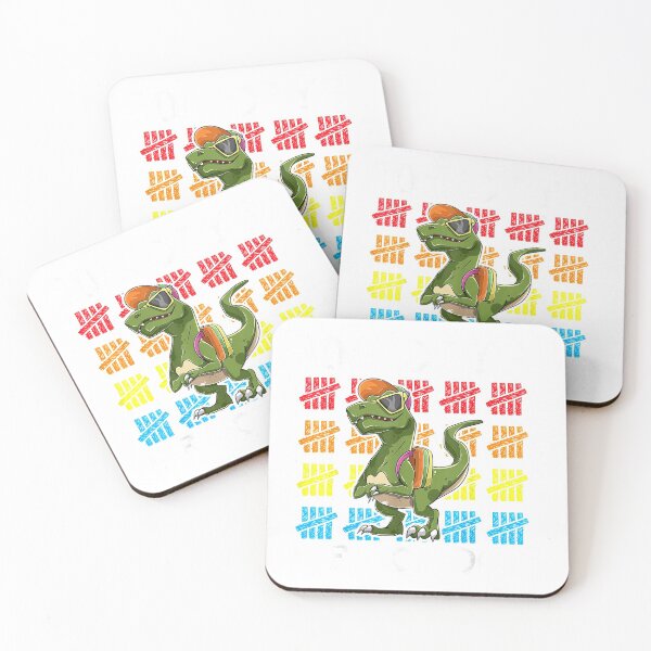 Item preview, T Rex Dinosaur 100 Days Of School Shirt Kids Boys T-Shirt designed and sold by LekChanshirt.