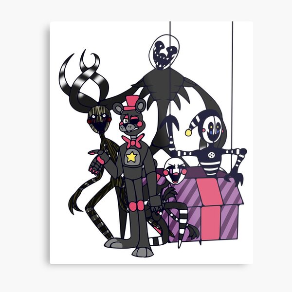 puppet, FNAF Metal Print by heartfeltdesigns by Telahmarie