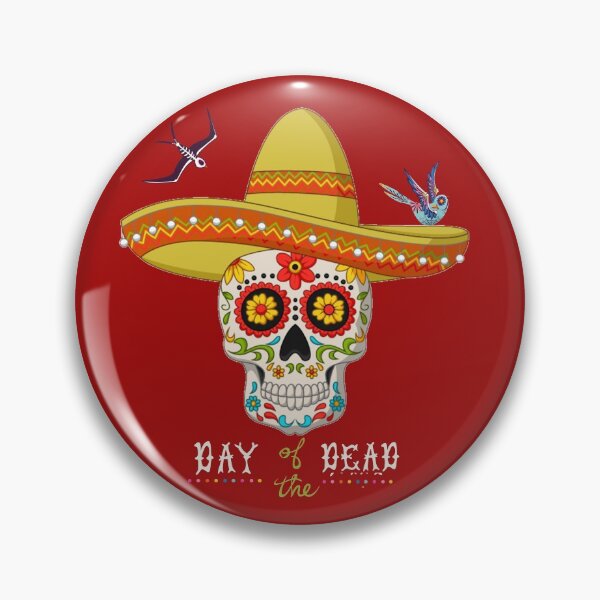Item preview, Sugar skulls day of the dead fun Tee fiesta designed and sold by PugD.