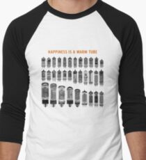 Happiness is a warm tube - a compilation of vacuum tubes Men's Baseball ¾ T-Shirt
