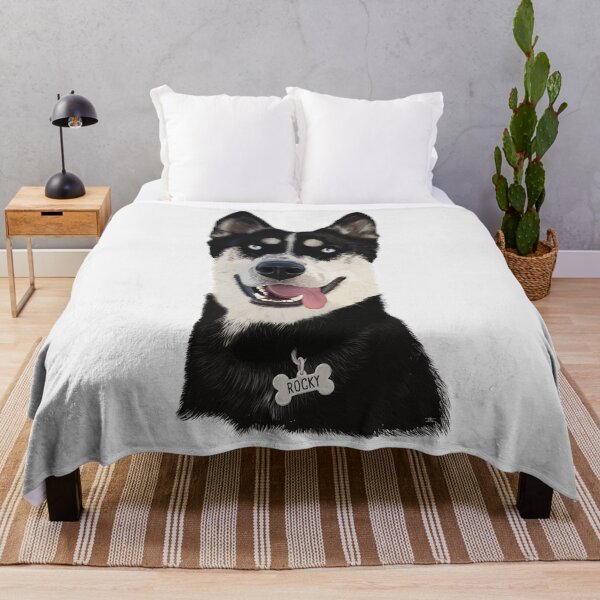 Item preview, Siberian Husky Dog Original Illustration designed and sold by Iridp.