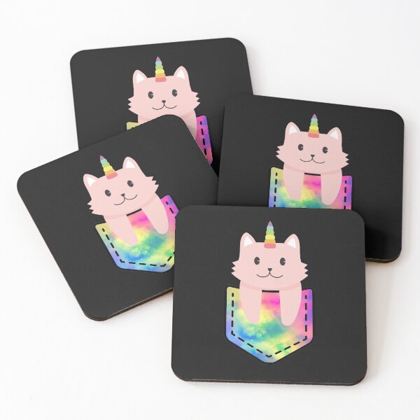 Item preview, Cat Rainbow Pocket designed and sold by Rastinoy.
