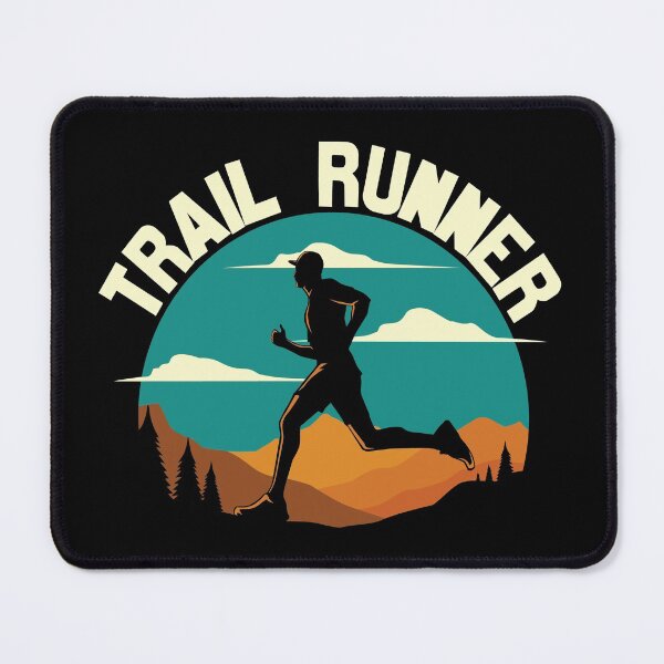 Item preview, Trail Runner-Gift idea for men who run trails designed and sold by BRtisticDesigns.