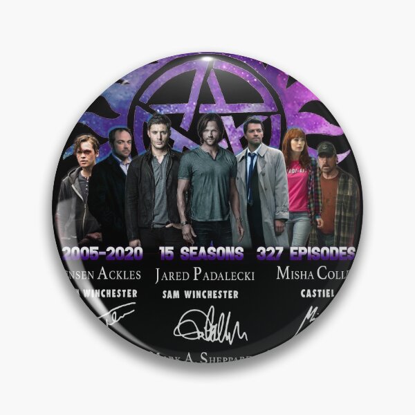 Item preview, Supernatural 15 Years Dean Sam Castiel Signature , 15 Years of Supernatural Signature of Dean Sam Castiel designed and sold by GraemeGrt.