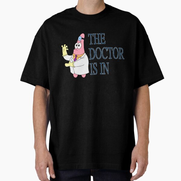 Vista previa del artículo con la obra «El Dr está en Patrick Star», diseñado y vendido por Doodle-Kabootle.
