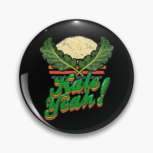 Item preview, Kale Yeah! Funny Vegetable Vintage Retro 80s Sunset designed and sold by Dressed For  Duty.
