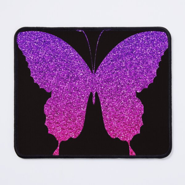 Item preview, Bright Pink and Purple Ombre Faux Glitter Butterfly designed and sold by Felicity-K.