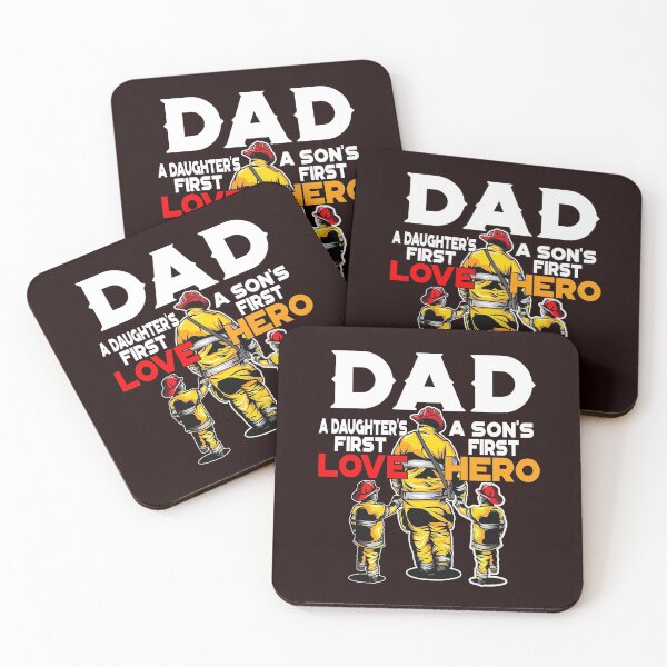 Item preview, Dad Firefighter Love Hero, Love my dad a firefighter designed and sold by tranhungtdu.