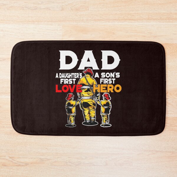 Item preview, Dad Firefighter Love Hero, Love my dad a firefighter designed and sold by tranhungtdu.