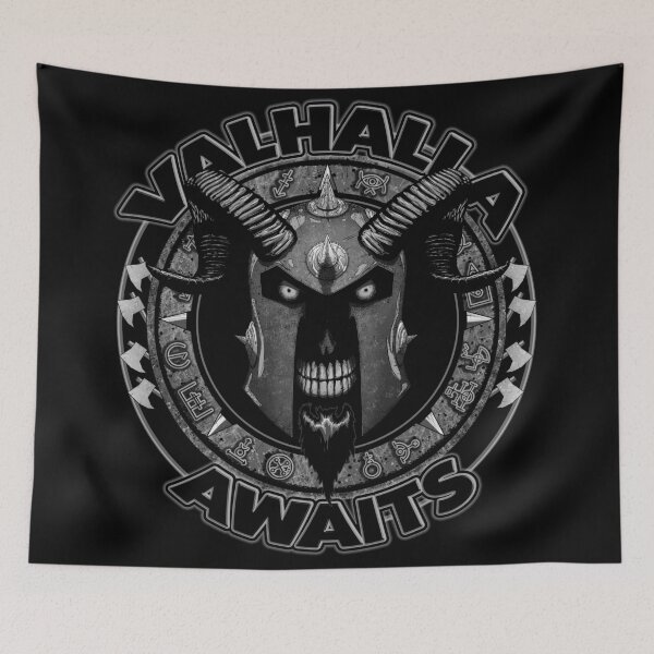 Item preview, Valhalla Awaits designed and sold by MRPSYCHO.