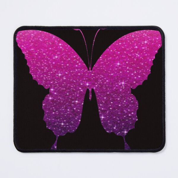 Item preview, Magenta and Purple Ombre Faux Glitter Butterfly designed and sold by Felicity-K.