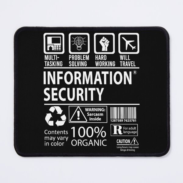 Item preview, Information Security T Shirt - MultiTasking Certified Job Gift Item Tee designed and sold by oslandefren.