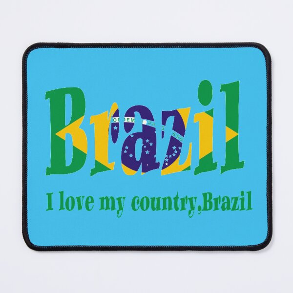 Item preview, I love my country,Brazil ! This is based on the Brazil flag designed and sold by mostheristore.