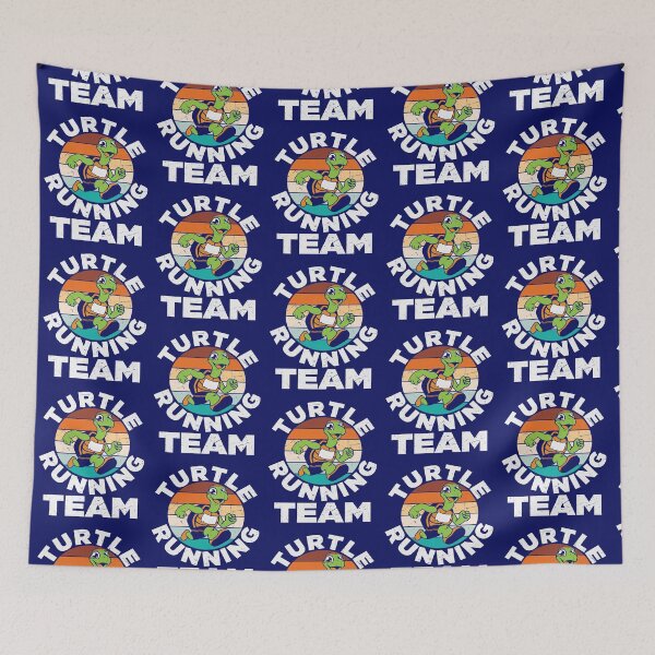 Item preview, Turtle Runnig Team-funny gift for slow runners designed and sold by BRtisticDesigns.