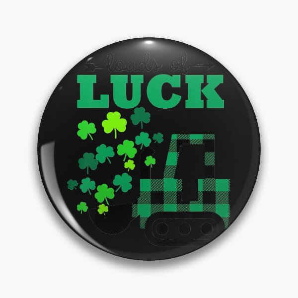 Artikelvorschau, Kinder Jungen St. Patricks Day Lustiger LKW Viel Glück Buffalo Plaid entworfen und verkauft von JHughes80.