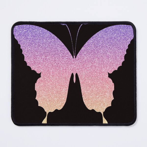 Item preview, Pastel Sunrise Ombre Faux Glitter Butterfly designed and sold by Felicity-K.