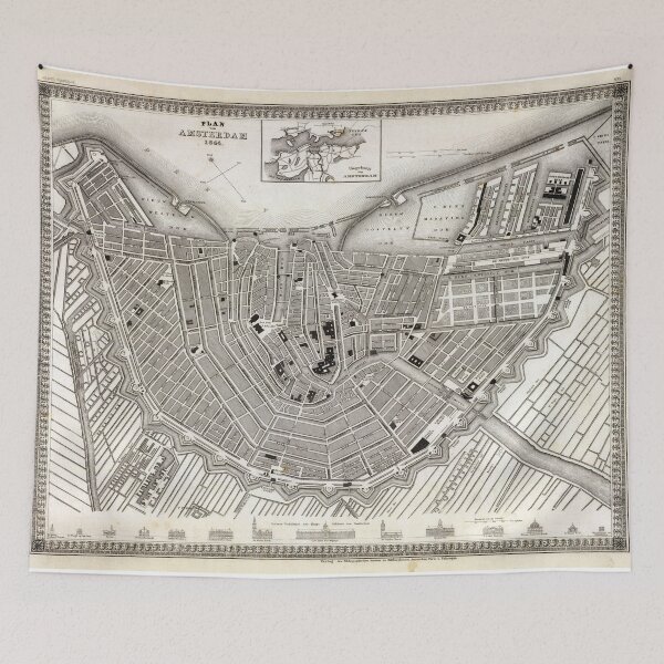 Item preview, Plan of Amsterdam - Meyers - 1844 designed and sold by paulrommer.