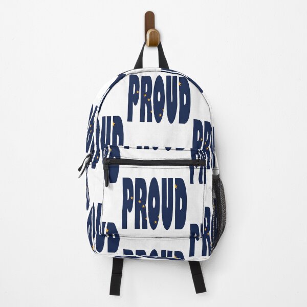 Item preview, Alaska Flag in the words PROUD designed and sold by Quotes-I-Wear.