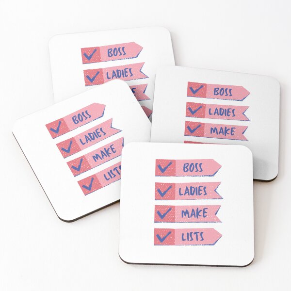 Item preview, Boss Ladies Makes Lists designed and sold by MeCoDesigns.