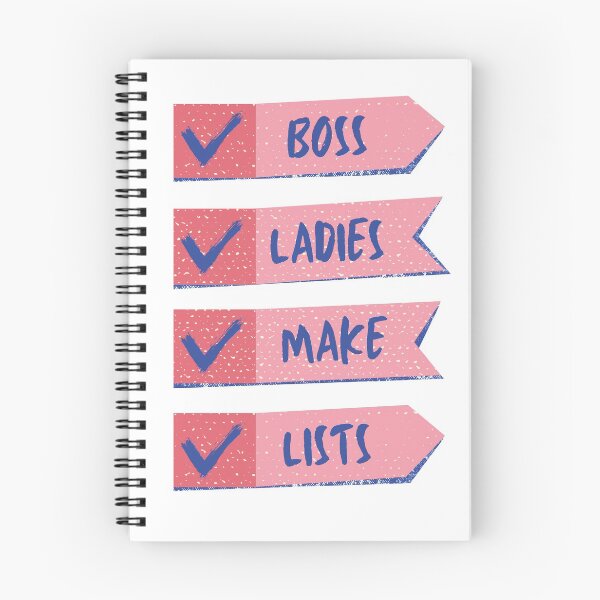 Item preview, Boss Ladies Makes Lists designed and sold by MeCoDesigns.