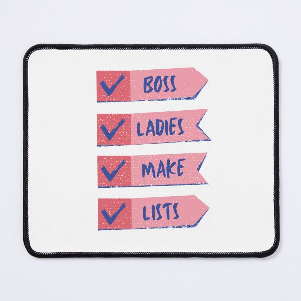 Item preview, Boss Ladies Makes Lists designed and sold by MeCoDesigns.