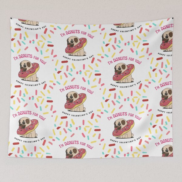 Item preview, I'm Donuts For You, Happy Valentine's Day designed and sold by SidhuKeet1.