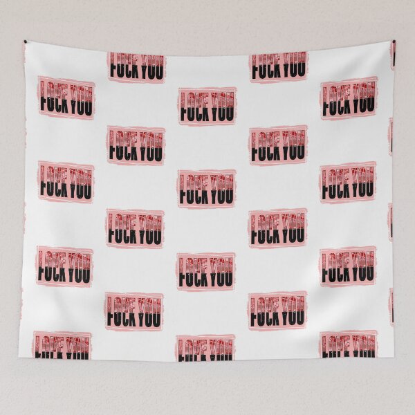 Item preview, Love You F*ck You-Anti-Valentine's Day gift for single friends designed and sold by BRtisticDesigns.
