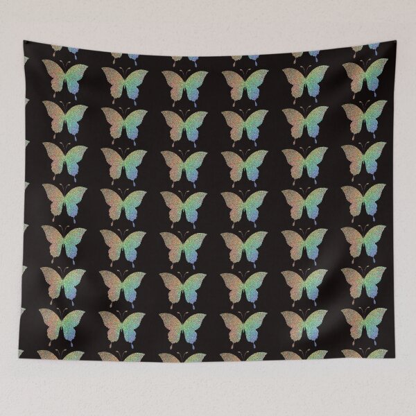 Item preview, Mariposa holográfica con purpurina sintética degradada arcoíris designed and sold by Felicity-K.