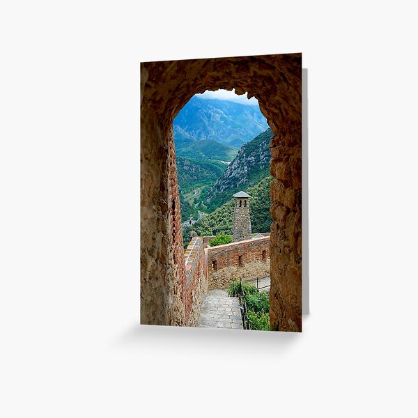 A view to the Pyrenees Greeting Card