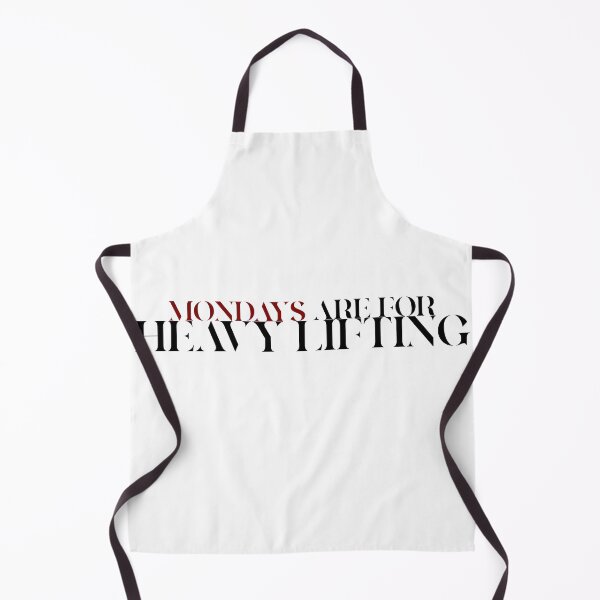 Item preview, Mondays Are For Heavy Lifting - Fitness - Motivational Quotes designed and sold by bykc2.