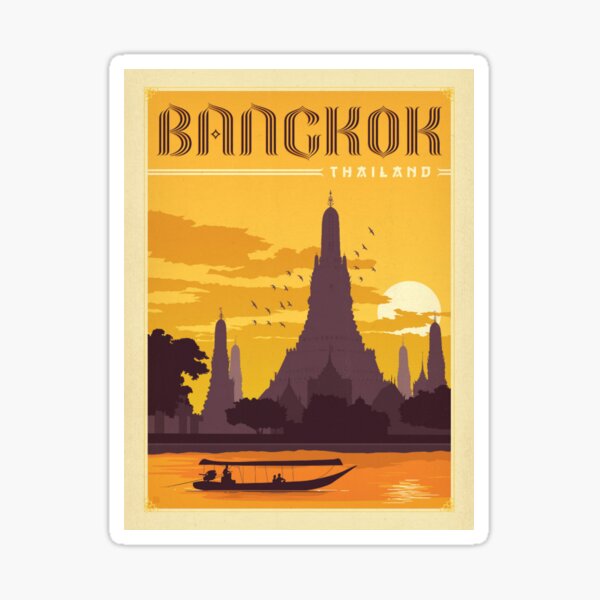 Item preview, Bangkok Thailand  designed and sold by BabyBookDragon.