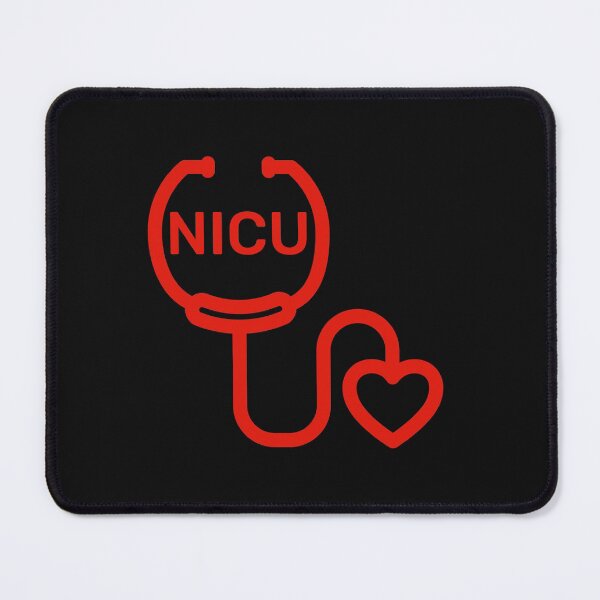 Item preview, NICU-Neonatal Intensive Care Unit-Nurse, RN, NP, LPN, RT, Doctor, MD, Stethoscope Heart designed and sold by SighFly52.