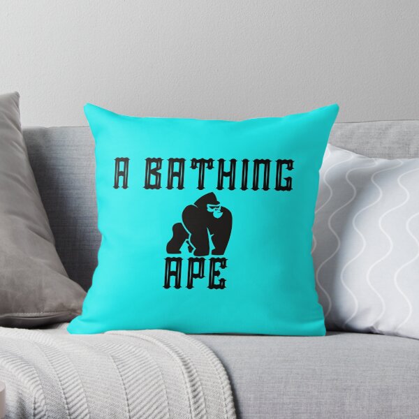 bathing ape a  Throw Pillow for Sale by keocaphe35