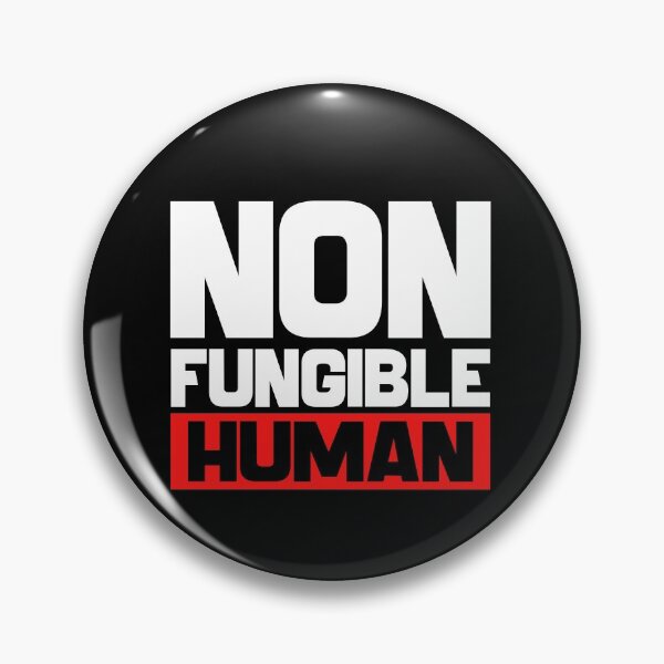 Artikelvorschau, Nicht-fungibles menschlich-lustiges Geschenk für NFT-Schöpfer oder NFT-Sammler entworfen und verkauft von BRtisticDesigns.